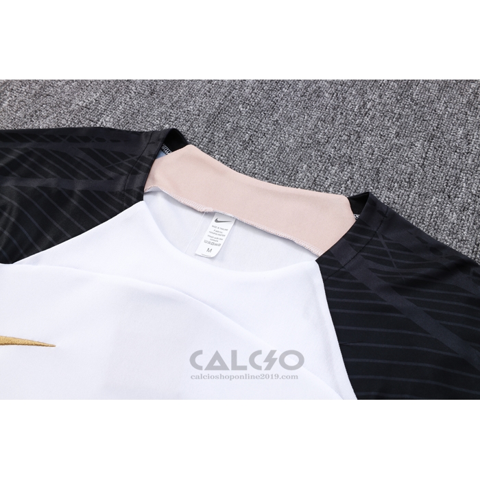 Tuta da Track Chelsea Manica Corta 2023-2024 Bianco - Pantaloncini